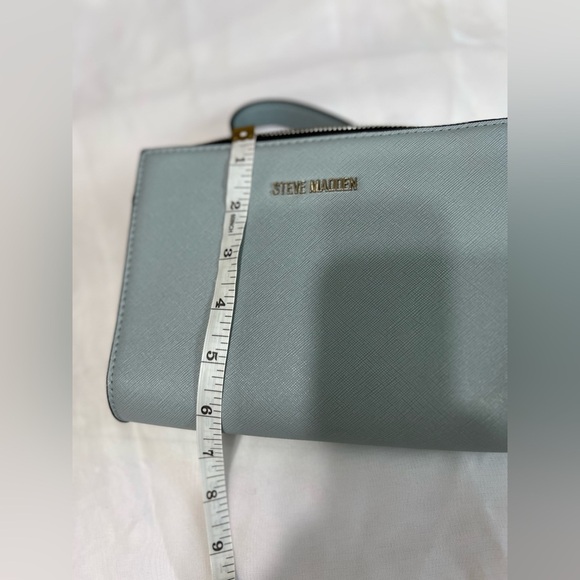 Steve Madden light blue crossbody purse Old Money Preppy - Picture 8 of 10
